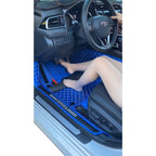 Alfombras impermeables dobles hechas de cuero ecológico artificial personalizada para Auto (A Medida exacta)