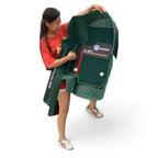 Alfombras Impermeables Dobles Hechas de Cuero Ecológico Artificial Versión Premium Personalizada a Medida Exacta