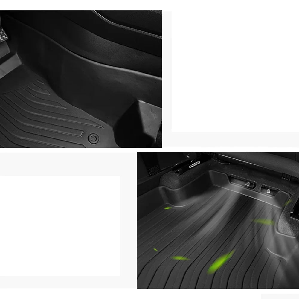 Car Floor Mat for MG HS MGHS PHEV EHS Hybrid 2024~2026 TPE Foot Interior Liner Waterproof Trunk Pad Carpet Custom Rug Accessorie