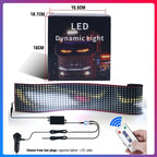 Led Eyes for Truck DIY Custom Text Pattern Programmable Display Truck Car Devil Eye App Control Scrolling Advertising LED Sign