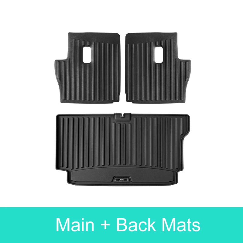 for Jimny Jb64W 2019 2020 2021 2024 TPE Trunk Mats Wear-Resistant Rear Trunk Pads Waterproof Boot Mats Car Interior Accessories