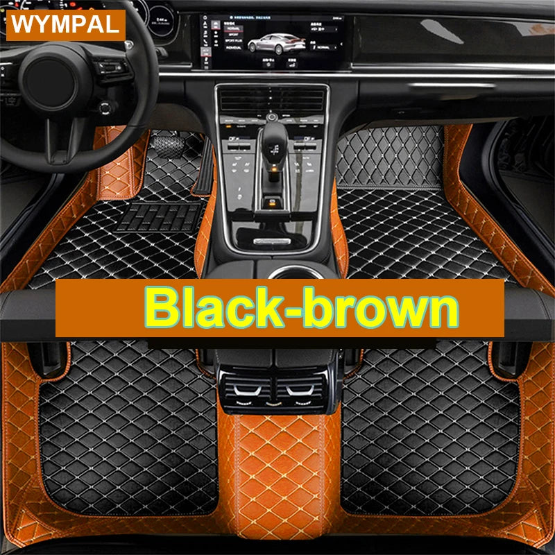 Custom Automotive Car Floor Mats For Audi A5 Sportback 2010 2011 2012 2013 Auto Luxury Leather Men Women Car Mats Full Coverage