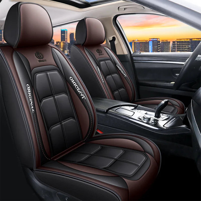 5-Seat Full Coverage Car Seat Covers Set, Suitable for All Seasons, and Featuring Thick, Comfortable, Car Seat Protection Cover