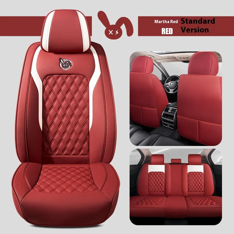 Five-seat car seat covers, Trendy Collection, stylish, durable, universal fit for most vehicles