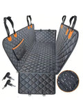 Pet car mats, rear seat mats, dog car seat mats. Suitable for various vehicle models. Waterproof and stain-resistant mats