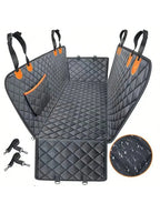 Pet car mats, rear seat mats, dog car seat mats. Suitable for various vehicle models. Waterproof and stain-resistant mats