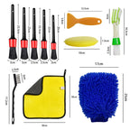 Motorcycle Washing Kit Auto Maintenance Vehicles CleanING Supplies Strong Water Absorption Microfiber Towels for Car Accessories