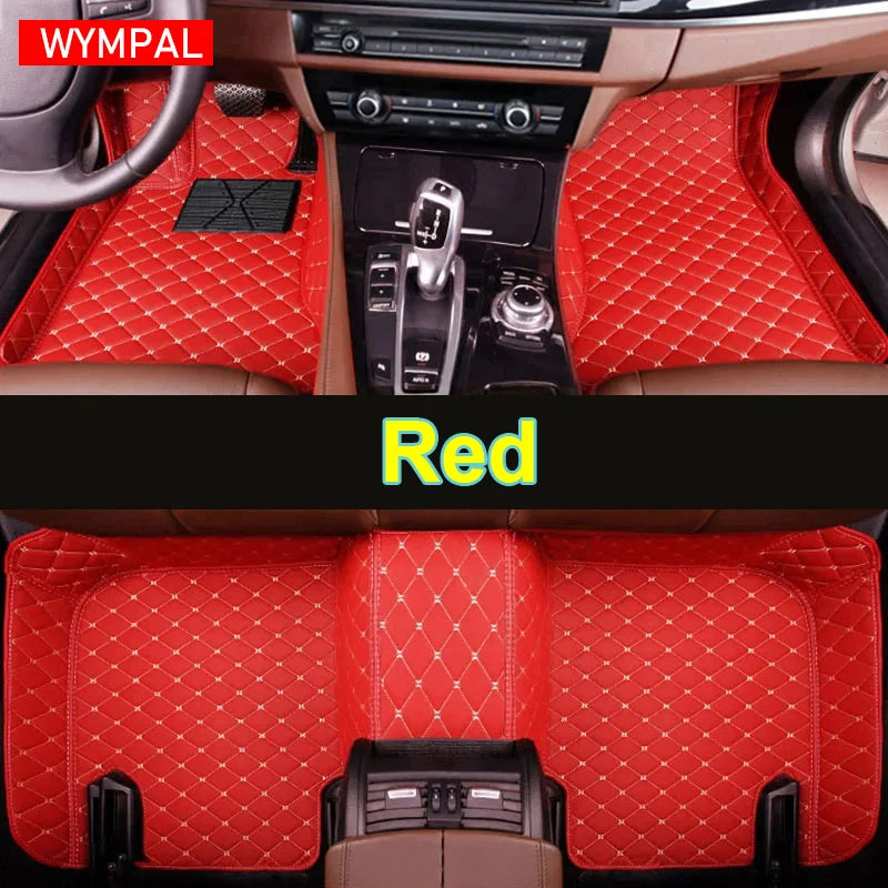 Custom Automotive Car Floor Mats For Audi A5 Sportback 2010 2011 2012 2013 Auto Luxury Leather Men Women Car Mats Full Coverage