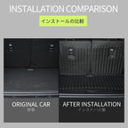 for Jimny Jb64W 2019 2020 2021 2024 TPE Trunk Mats Wear-Resistant Rear Trunk Pads Waterproof Boot Mats Car Interior Accessories