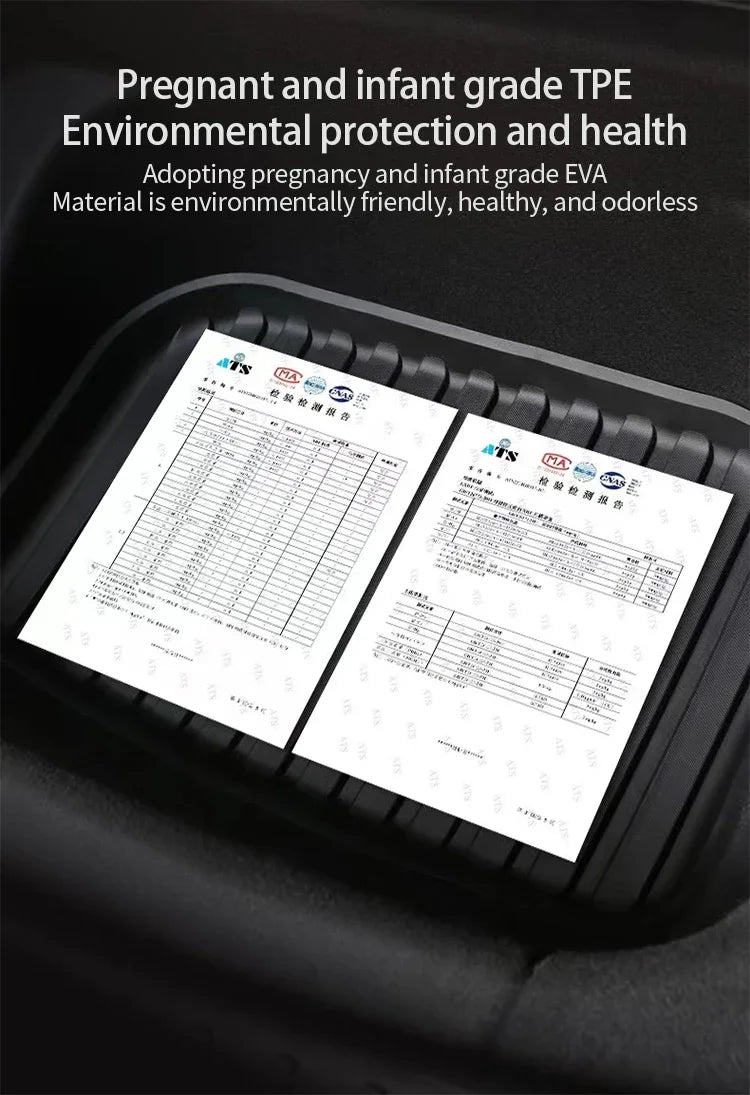 TPE Car Boot Trunk Mats For Li Auto L7 Lixiang L7 2023 2024 2025 Waterproof Rear Trunk Mats Carpet Storage Pads Auto Accessories