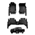 TPE Car Mats For Mitsubishi Triton 2020+ All-Weather Non-Slip Vehicle Mat Set Durable High Quality Interior Protection Vietnam