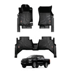 TPE Car Mats For Mitsubishi Triton 2020+ All-Weather Non-Slip Vehicle Mat Set Durable High Quality Interior Protection Vietnam