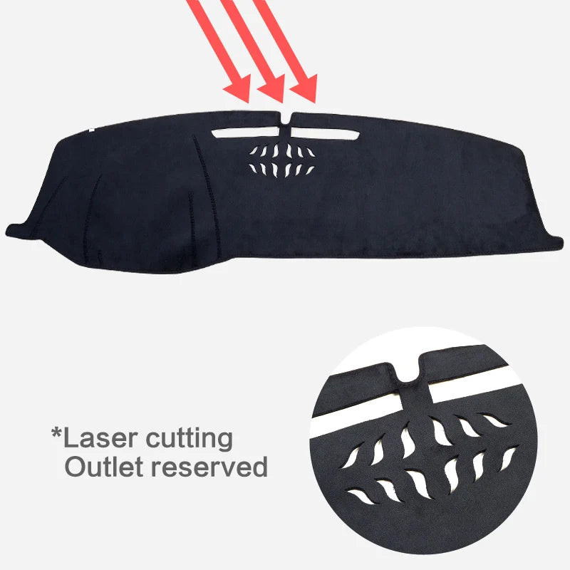 Car Dashboard Mat for Land Range Rover Velar 2017 2018 2019 2020 2021 2022 Sunshade Protective Carpet Dash Mat Dashmat