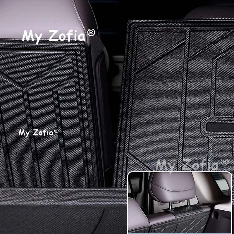 Car TPE Rear Trunk Mat For Leapmotor B10 2025 2026 Car Seat Backrest Protective Anti-Dirty Carpets Waterproof Mat Accessories