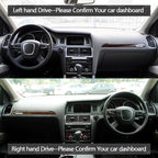 Car Dashboard Mats Covers for Audi Q7 2006 2007 2008 2009 2010 2011 2012 2013 2014 2015 Sun Shade Instrume Panel Accessories