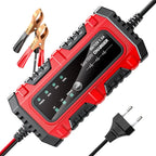 Automatic Battery Trickle Charger, 1.5A 6V/12V Smart Maintainer for Car Truck Motorcycle Boat Marine RV accessories