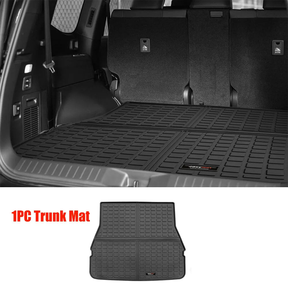 3D TPE Floor Mats Custom for Lexus LX600 2022 2023 2024 2025 All Weather Protector TPE Car Liners&Trunk Mat Accessories