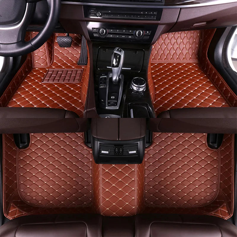 Custom Car Floor Mats for CHEVROLET all models Blazer Cruze Captiva Corvette Aveo Impala Camaro Malibu Volt Equinox Spark