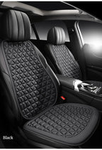 3D Suspended  Car Seat Cushion with Embossed Pattern,Separate Bottom Seat Cushion and Back Cushion Fit for Most Cars