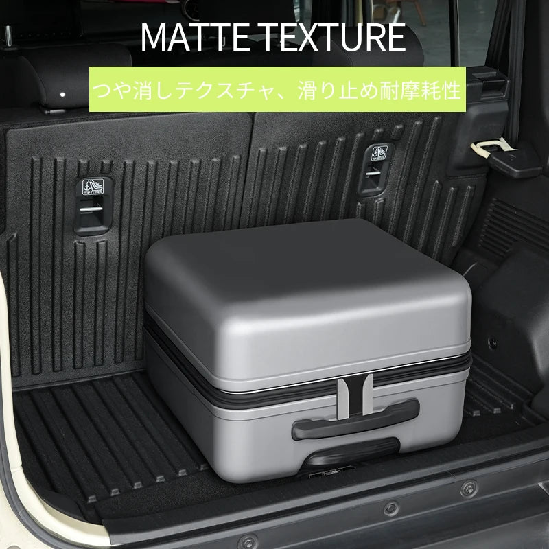 for Jimny Jb64W 2019 2020 2021 2024 TPE Trunk Mats Wear-Resistant Rear Trunk Pads Waterproof Boot Mats Car Interior Accessories