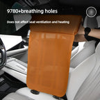 Universal Car Seat Cushion Leather Breathable Non-slip  Seat Extended Footrest Driver and Passenger Leg Rest Car Seats Cover