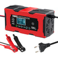 Car Motorcycl Battery Charger 12V 10A Intelligent Fast Power Charging Maintance Smart Digital Display Automatic Pulse Repair