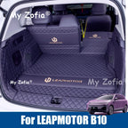 For LEAPMOTOR B10 2025 2026 Car Trunk Mat Pad leather Waterproof Car Rear Trunk Mat Boot Mat Interior Protective Accessories