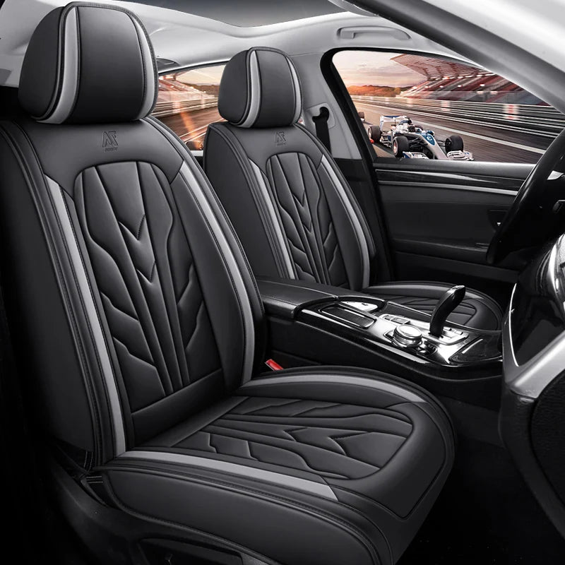 Full Coverage Pu Leather Car Seat Covers for AUDI Q5 Q2 Q3 Q6 Q7 Q8 S1 S4 S5 S6 SQ5 RS3 RS4 RS5 RS6 TT Car Accessories