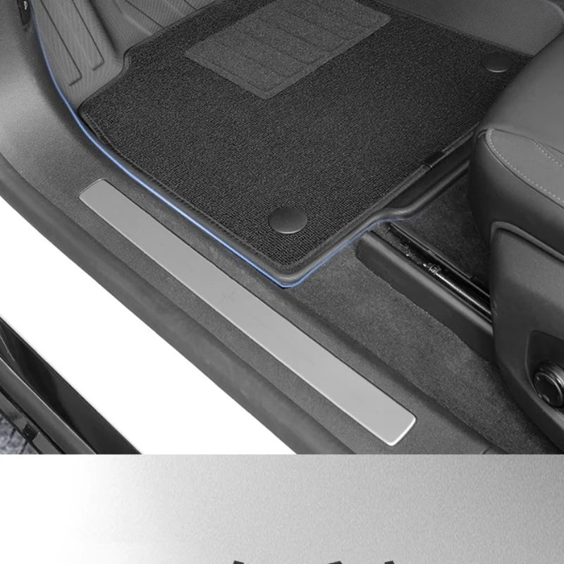 Car Floor Mats for Polestar 4 2024 2025 TPE Waterproof Non-slip Full Surround Floor Liner Mat Car Interior Accessories