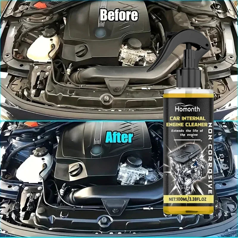 100ml Auto Engine Cleaner Degreaser Concentrate Wipe Remove Oil Clean Compartment Auto Cleaning Car Accessories Maintenance