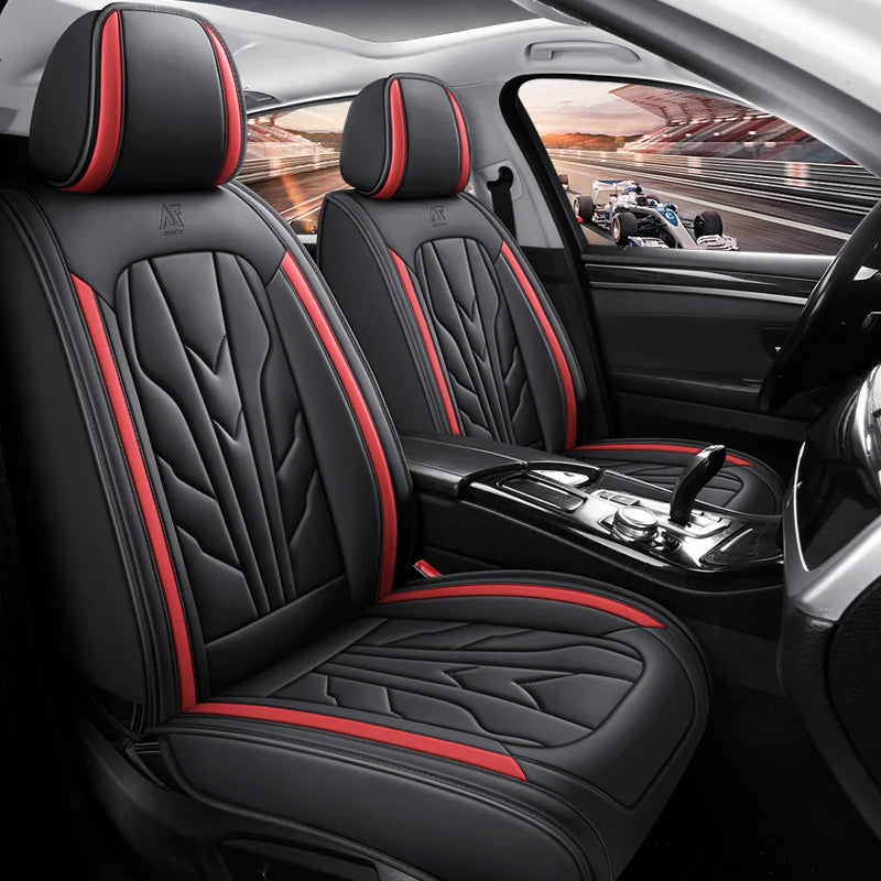 Full Coverage Pu Leather Car Seat Covers for AUDI Q5 Q2 Q3 Q6 Q7 Q8 S1 S4 S5 S6 SQ5 RS3 RS4 RS5 RS6 TT Car Accessories