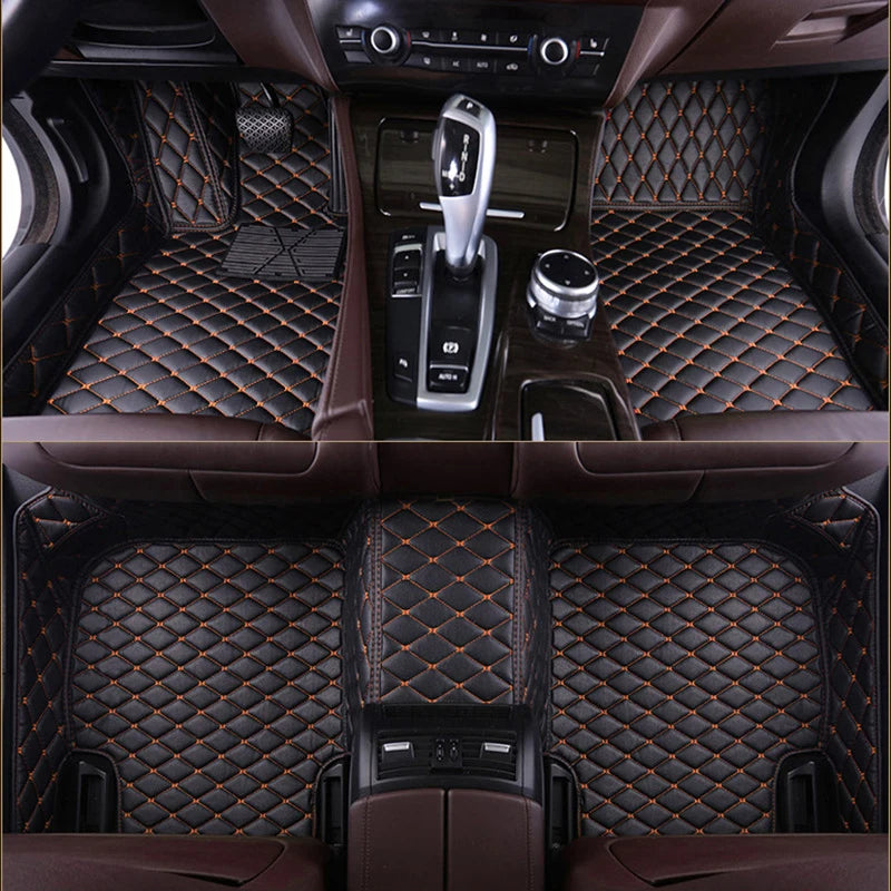 Custom Car Floor Mats for CHEVROLET all models Blazer Cruze Captiva Corvette Aveo Impala Camaro Malibu Volt Equinox Spark
