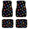 Alfombra Antislizante Para El Suelo L Coche, Diseño Pata Perro, Fácil Limpiar Y Resistente Al Sgaste, Universal, Lantera Y Tr