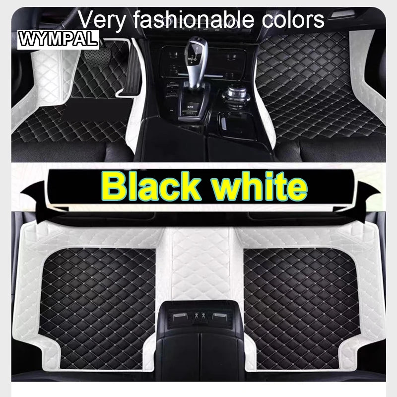 Custom Automotive Car Floor Mats For Audi A5 Sportback 2010 2011 2012 2013 Auto Luxury Leather Men Women Car Mats Full Coverage