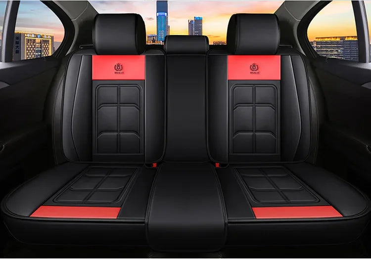 5-Seat Full Coverage Car Seat Covers Set, Suitable for All Seasons, and Featuring Thick, Comfortable, Car Seat Protection Cover