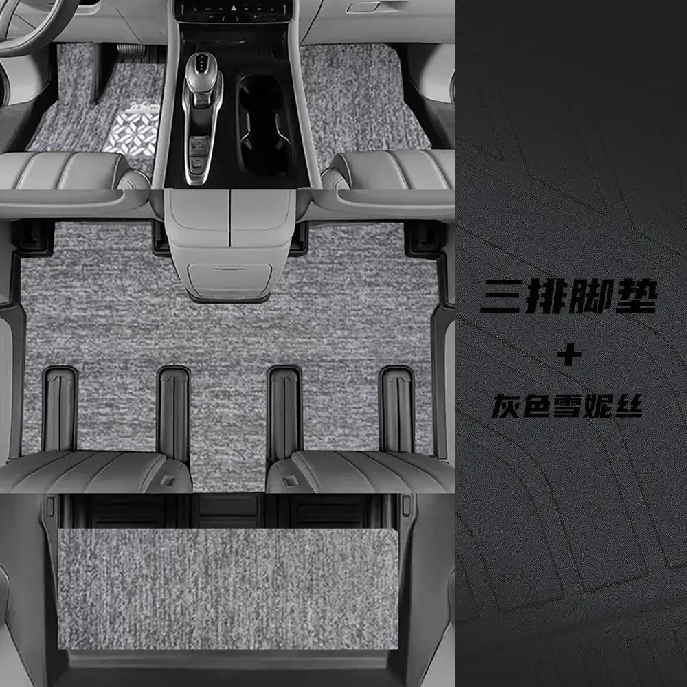 Custom 3D TPE Car Floor Mat for GAC Trumpchi M8 7 Seats 2020-2026 Car Mat All Weather Waterproof and Dustproof