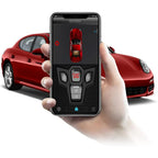 Universal Car Alarm Auto Start Stop System Remote Control Engine Ignition Autostart Kit Keyless Push Start System Car Accessory