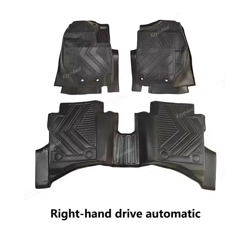 Off Road 4x4 Car Accessories 5D Style TPE Waterproof Floor Mats Carpet Kits For 2023-2025 Suzuki 5 Door Jimny JB74 JC74 Foot Pad