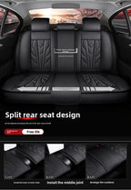 Full Coverage Pu Leather Car Seat Covers for AUDI Q5 Q2 Q3 Q6 Q7 Q8 S1 S4 S5 S6 SQ5 RS3 RS4 RS5 RS6 TT Car Accessories
