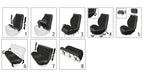 AUTO PLUS Universal Fabric Car Seat Covers Fit For Most Car SUV Truck Van Car Accessories Interior Seat Covers Car