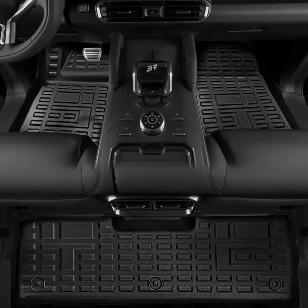 For Chery Jetour T2 2023 2024 2025 TPE 3D Floor Mats All Weather Front Rear Cargo Liner Trunk Mat Waterproof Anti-Slip Foot Pads