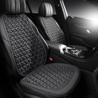 3D Suspended  Car Seat Cushion with Embossed Pattern,Separate Bottom Seat Cushion and Back Cushion Fit for Most Cars