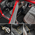 Car Floor Mats All Weather Carpet Cover Floor Liners Interior Protector Accessories