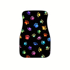 Alfombra Antislizante Para El Suelo L Coche, Diseño Pata Perro, Fácil Limpiar Y Resistente Al Sgaste, Universal, Lantera Y Tr