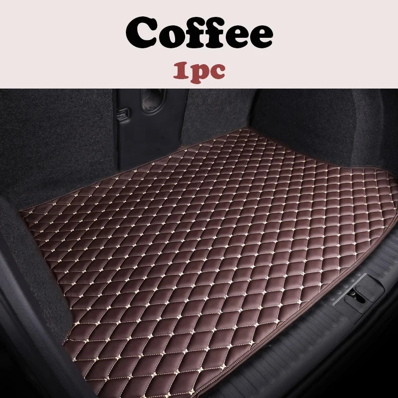 Car Mats Floor For Citroën C4 Cactus 2014~2020 Waterproof Leather Car Mat Fully Set Tapete Automotivo Para Carro Car Accessories