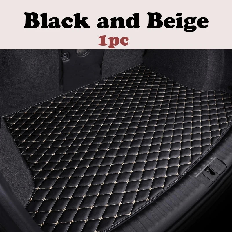 Car Mats Floor For Citroën C4 Cactus 2014~2020 Waterproof Leather Car Mat Fully Set Tapete Automotivo Para Carro Car Accessories