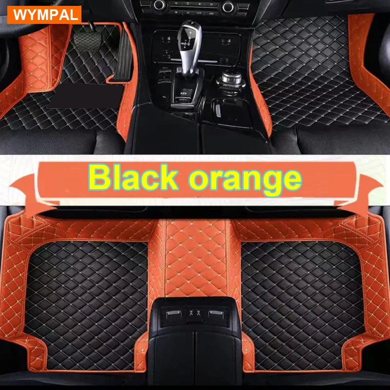 Custom Automotive Car Floor Mats For Audi A5 Sportback 2010 2011 2012 2013 Auto Luxury Leather Men Women Car Mats Full Coverage