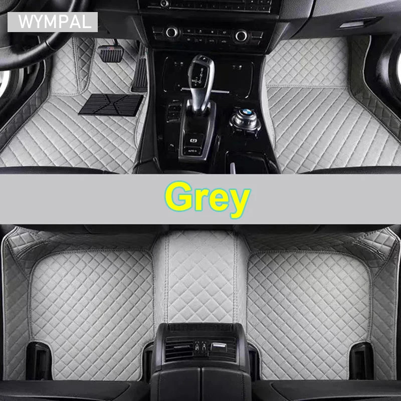 Custom Automotive Car Floor Mats For Audi A5 Sportback 2010 2011 2012 2013 Auto Luxury Leather Men Women Car Mats Full Coverage