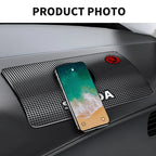 Car Anti-Slip Mat Pad Rubber Mobile Sticky Dashboard Mat For Skoda Octavia Fabia Superb Kamiq Kodiak Yeti Karoq Octavia RS