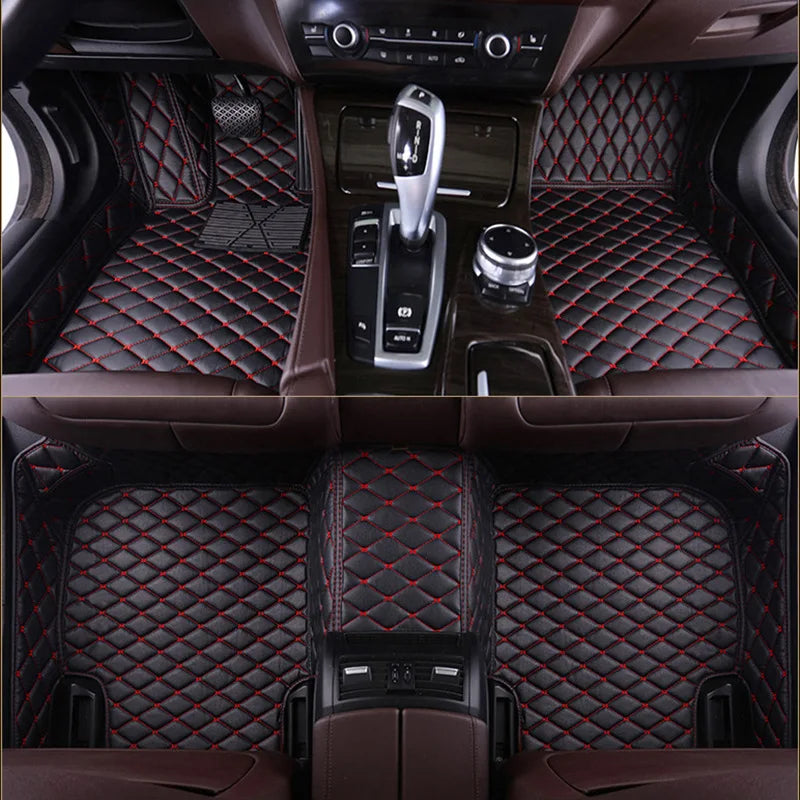 Custom Car Floor Mats for CHEVROLET all models Blazer Cruze Captiva Corvette Aveo Impala Camaro Malibu Volt Equinox Spark